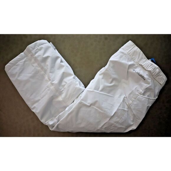 Columbia SG8381 Girls' Sz S (7/8) White Starchaser Peak II Insulated Pants - Picture 12 of 12